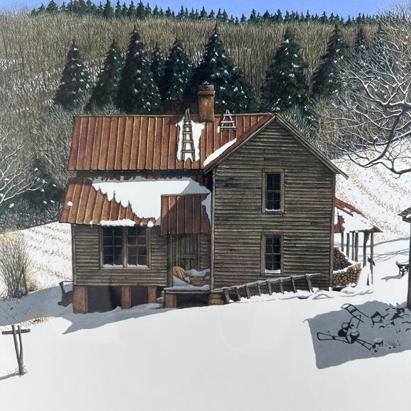 Bob Timberlake "Ray's Place" Original Print 1980/6791 SIGNED - Picture 3 of 12